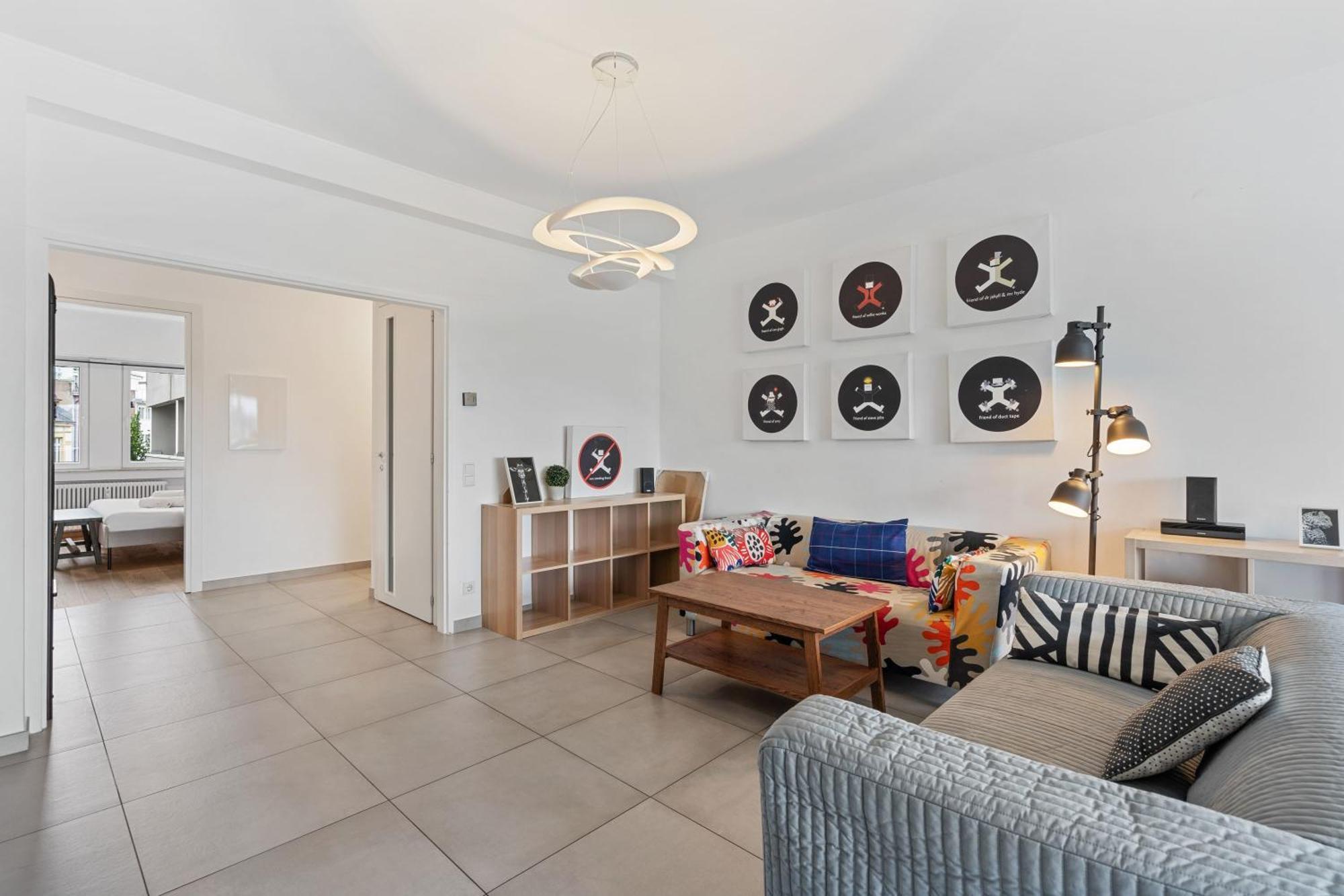 Central Lux 2Br Apt With City Views & Balcony Luxembourg Exterior photo